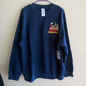 Disney Mickey Mouse & Friends Pullover Sweatshirt for Adults